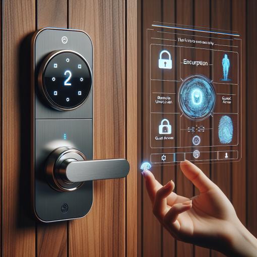 מנעול חכם - פתרון בטיחותי ונוח לבית המודרני.