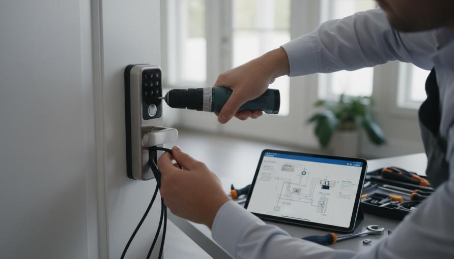 המדריך השלם להתקנת מנעול חכם לדלת שלכם.