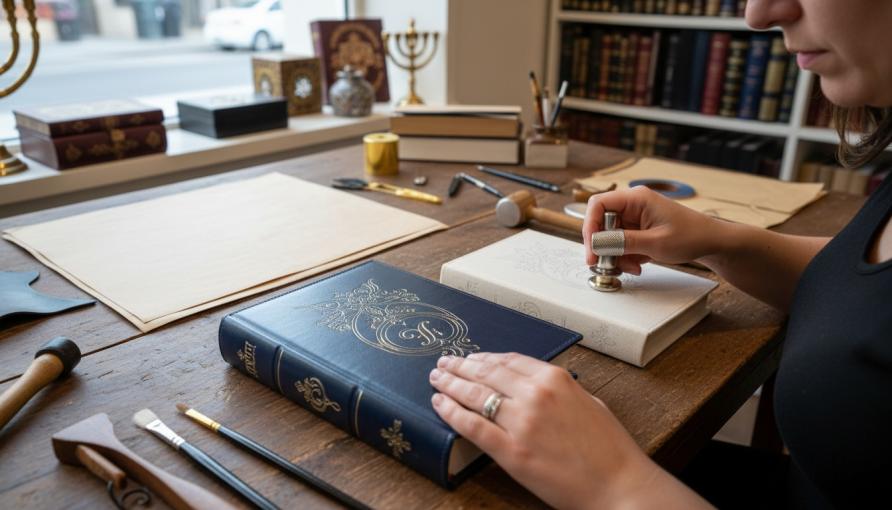 ספר תהילים בעיצוב אישי בתוך מארז מתנה מהודר