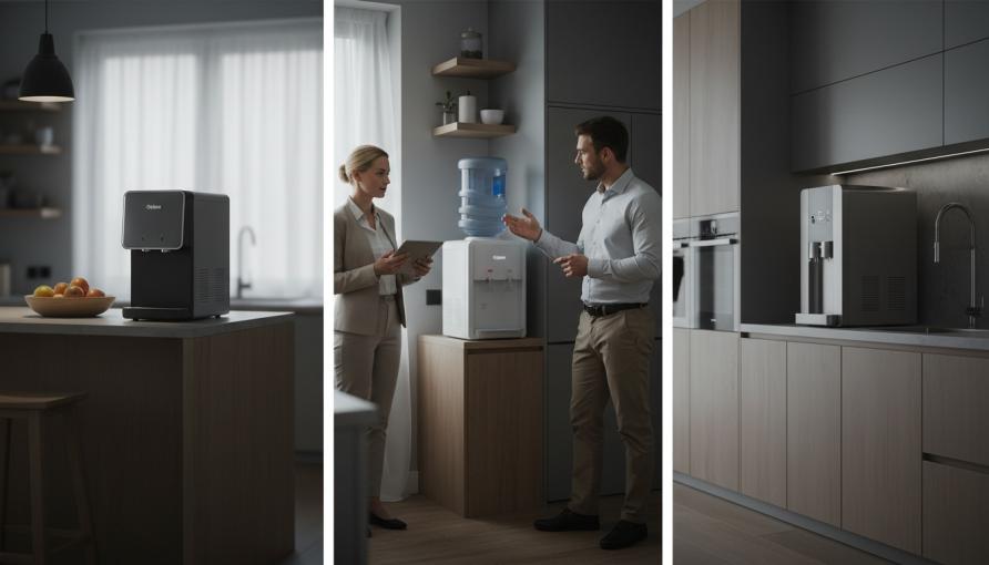 איך לבחור בר מים לפי גודל המטבח והשטח הזמין?