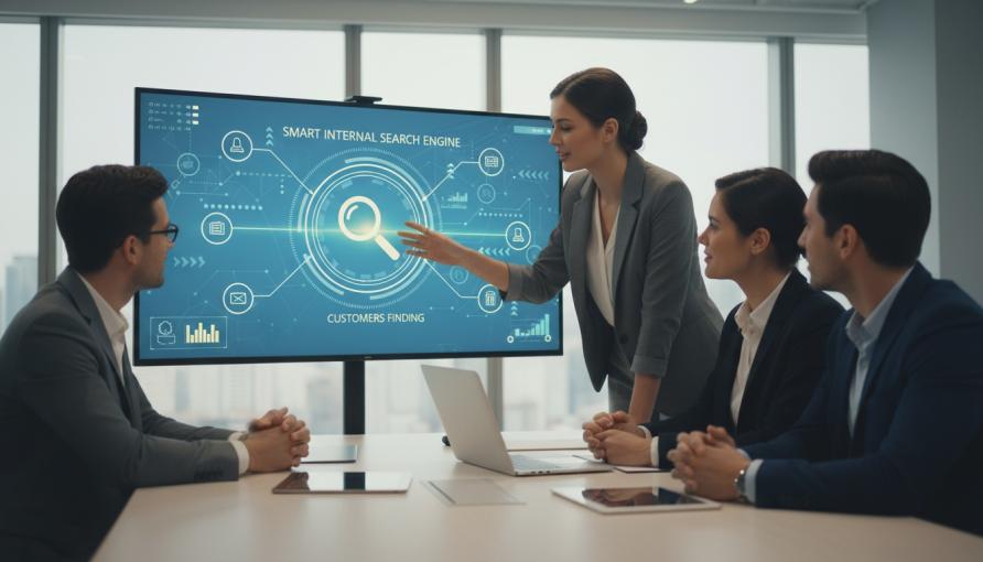 מנוע חיפוש פנימי חכם באתר מסחר אלקטרוני