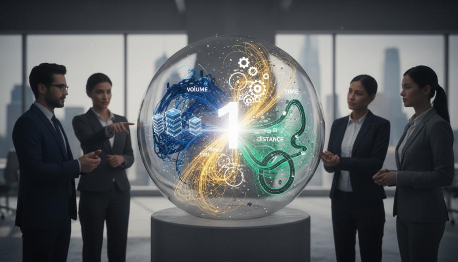 איך נפח, זמן ומרחק הופכים למספר אחד?