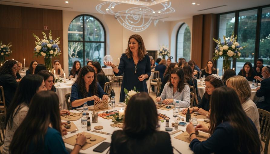 סדנת בת מצווה חווייתית מבית זיו מנור - רעיונות שירגשו את כולם!