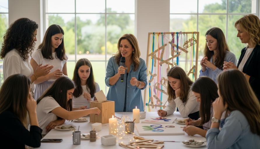 רעיונות לבת מצווה שירגשו את כולם עם סדנה חווייתית מבית זיו מנור!