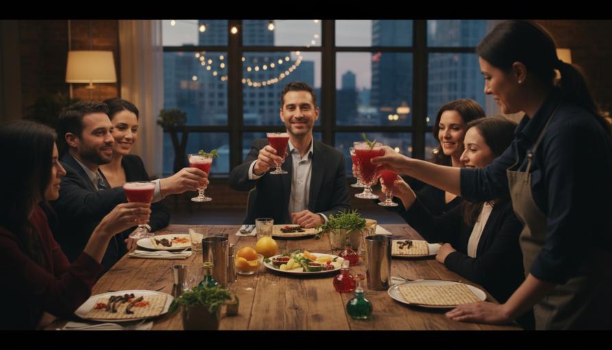 הרמת כוסית לפסח עם סדנת קוקטיילים חווייתית - חגיגה של טעמים ורגעים בלתי נשכחים!