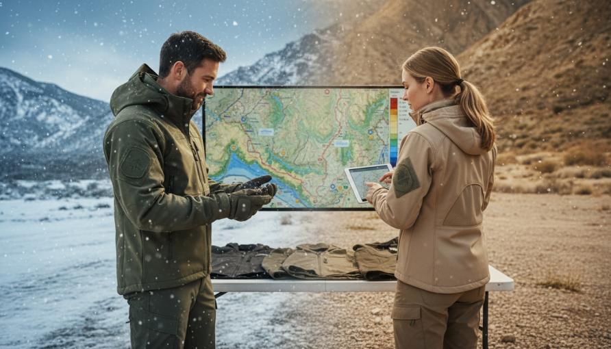 איך לבחור סופטשל צבאי לפי תנאי אקלים ופעילות: מדריך לבחירה נכונה בהתחשב במזג האוויר ובסוג הפעילות.