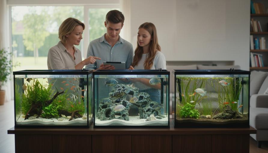 התאמת אקווריום דגים לסוגי דגים שונים: יצירת סביבה אידיאלית לכל מיני הדגים.