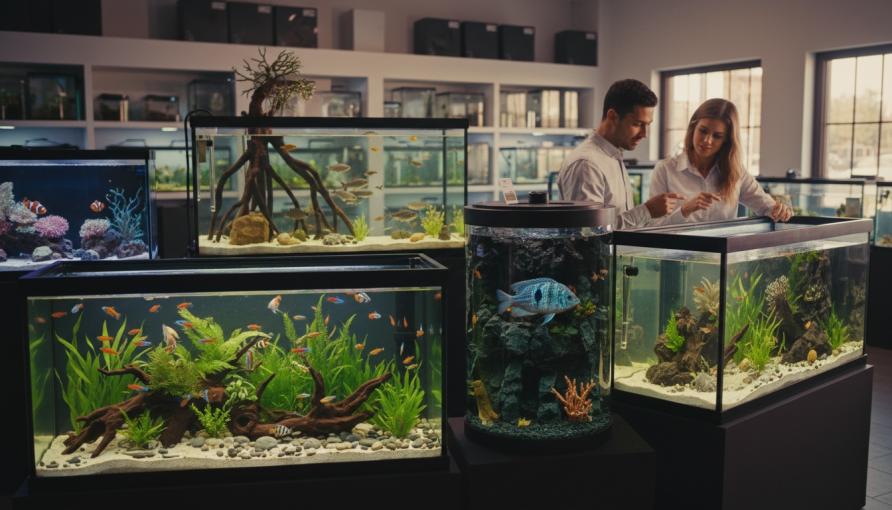 התאמת אקווריום דגים לסוגי דגים שונים: יצירת סביבה מושלמת לכל דג.