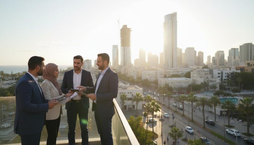 מתווכים בישראל - המקשרים בין קונים ומוכרים בשוק הנדלן.