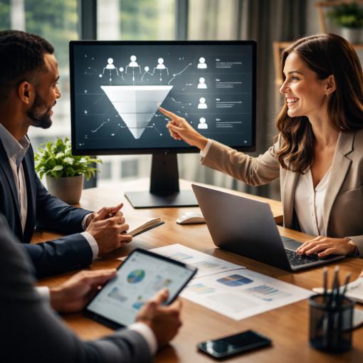 ניהול ותיעדוף לידים בעזרת תהליך טיפוח מובנה.