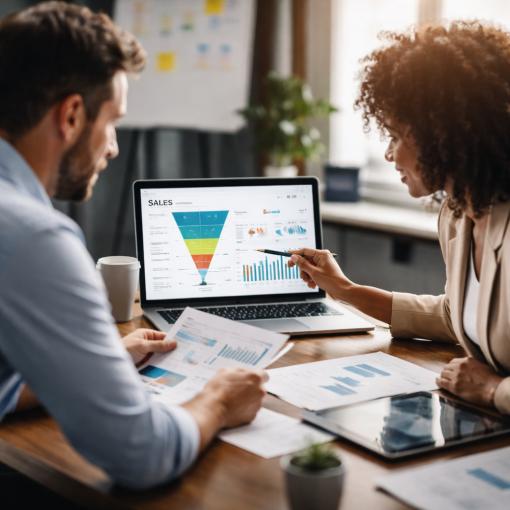 גרף המראה שיפור בהמרות לאחר מדידת אפקטיביות לידים.