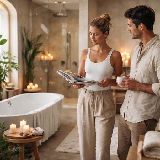 מאמבטיה שגרתית לספא ביתי: טיפים לעיצוב חדרי הרחצה והשירותים בסטייל.