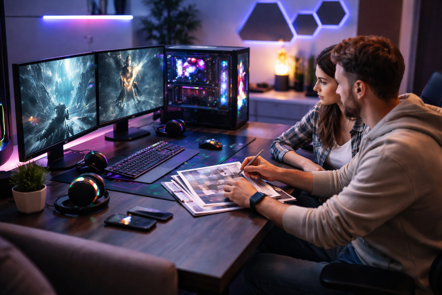 חדר גיימינג משודרג בהשראת המדריך המלא של אנג׳ויסטיק