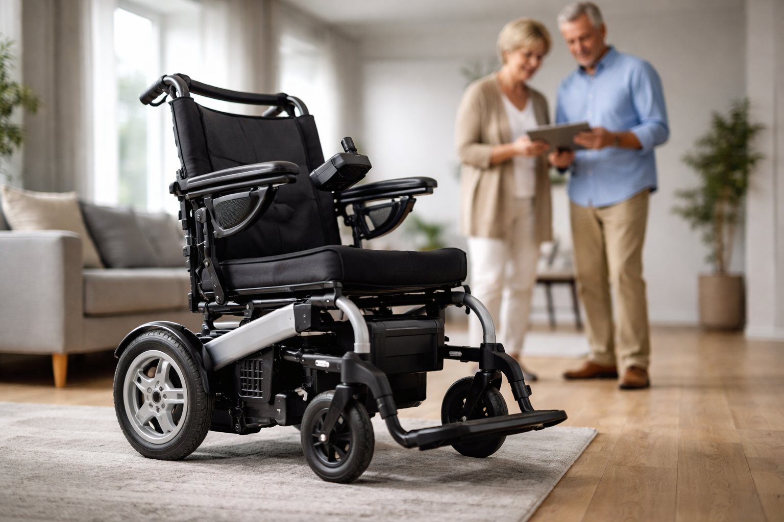 כסא גלגלים חשמלי קל משקל עם סוללת ליתיום: יתרונות וחסרונות