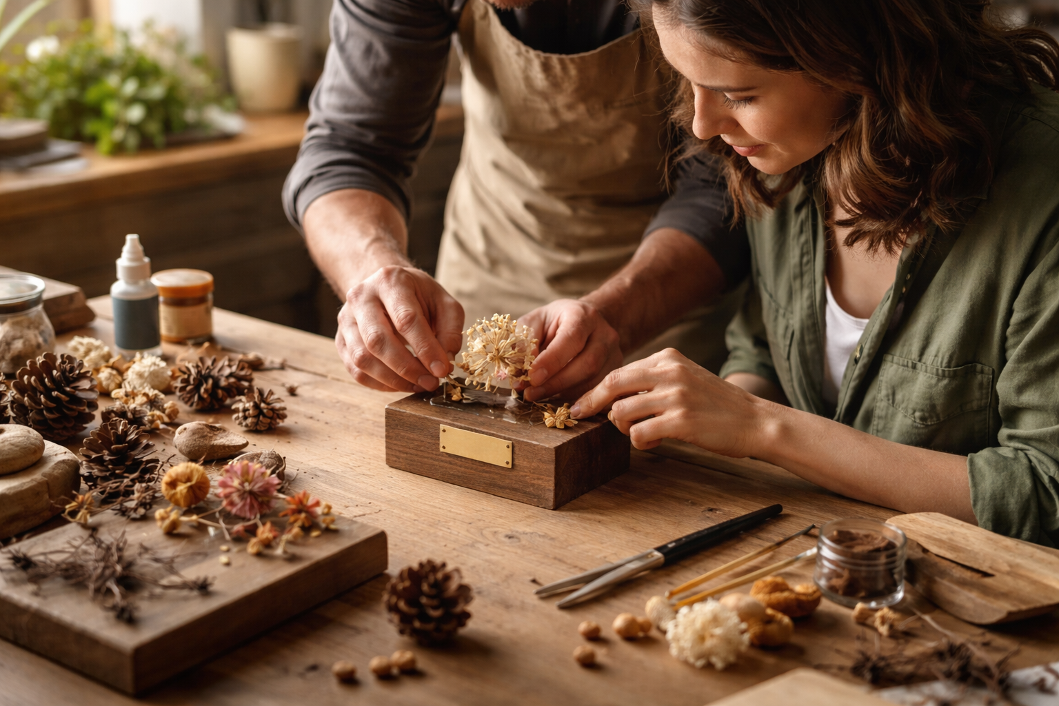 איך להפוך פריט טבעי למתנה משמעותית בעזרת בלוק עץ