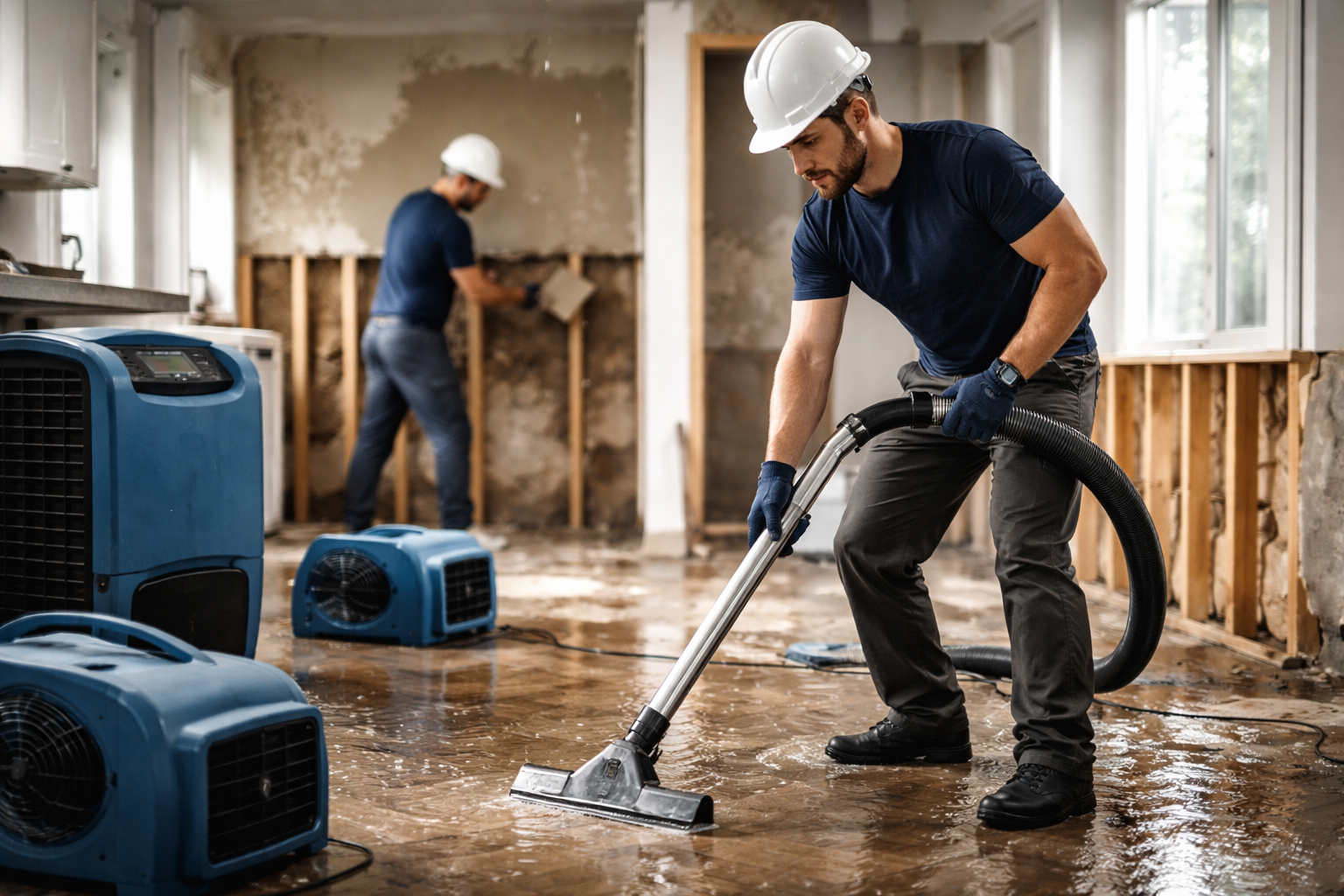 איך או די דריי: טיפול מקצועי בנזקי מים ושיקום מבנים