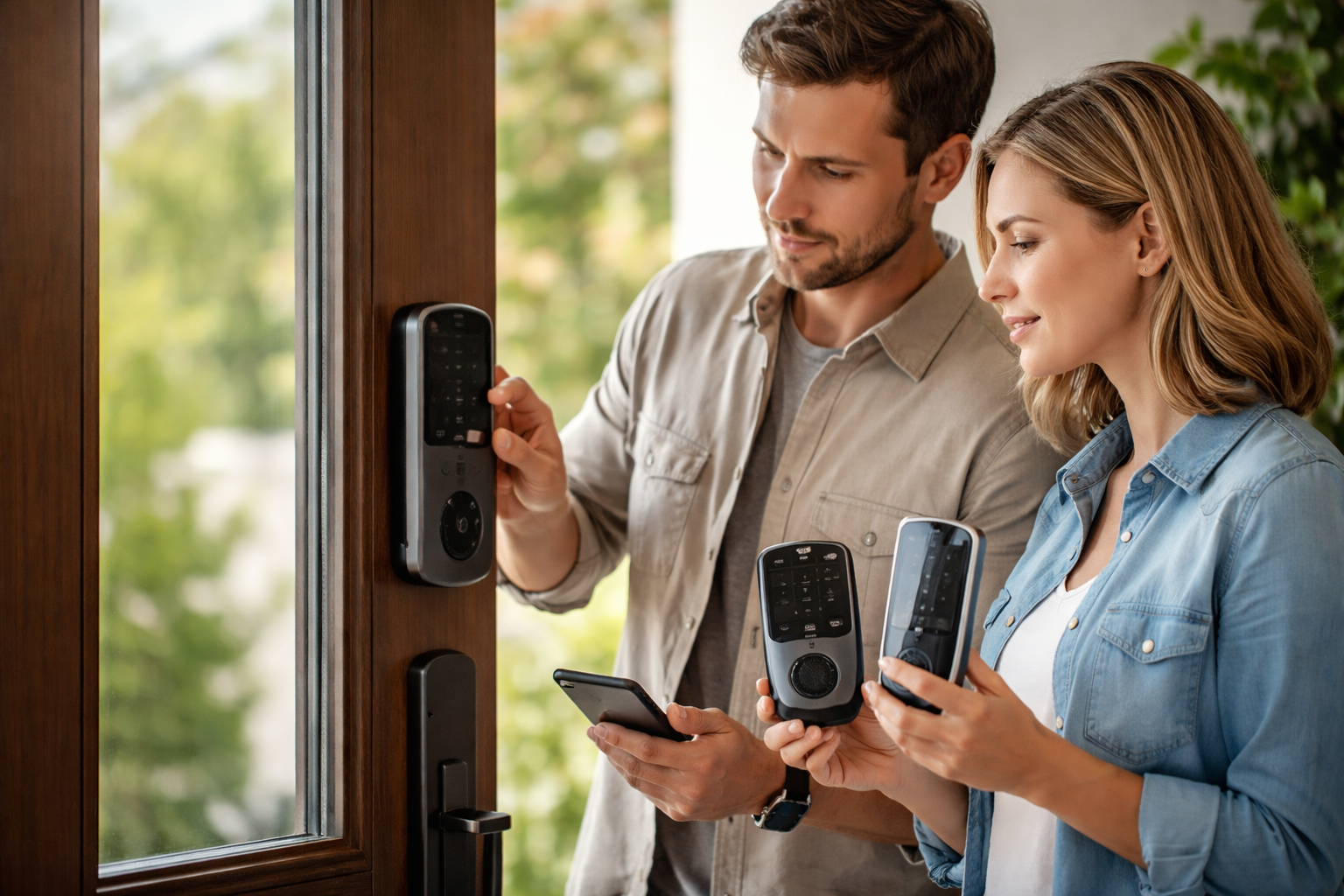 מנעול חכם לדלת כניסה: המדריך המלא לבחירה נכונה.