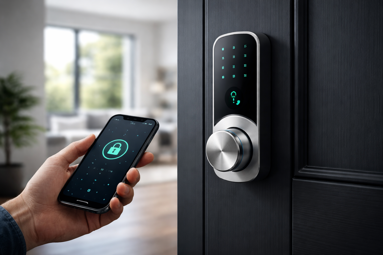 אילוק מנעול חכם: אבטחה חכמה לבית.