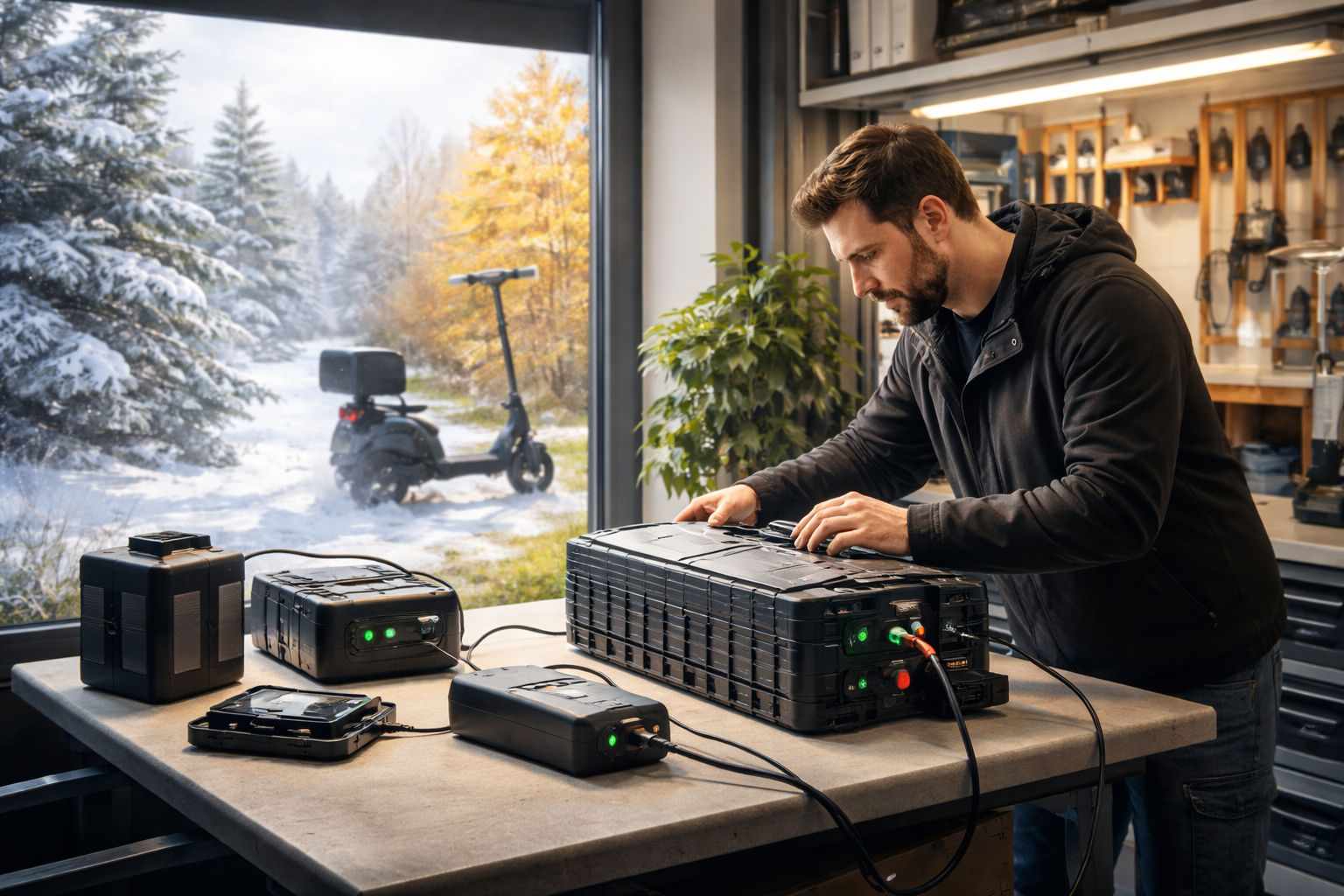 טיפים להארכת חיי סוללה: טעינה ואחסון נכונה.