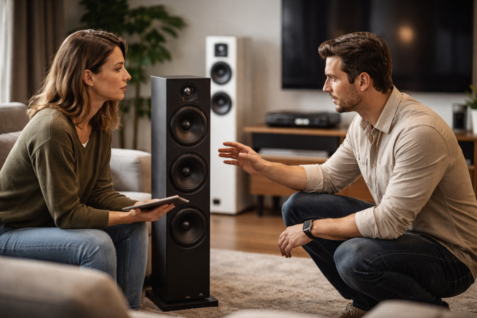 רמקול ריצפתי: המדריך המלא לבחירה נכונה של AudioVideo.