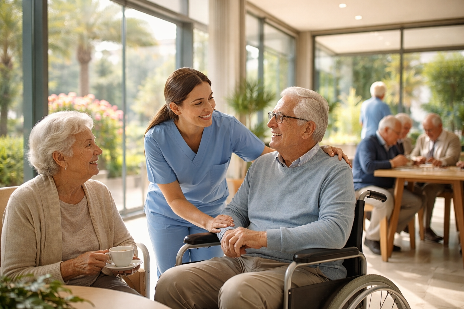 מקום חמים ודואג לגיל הזהב בהרצליה.