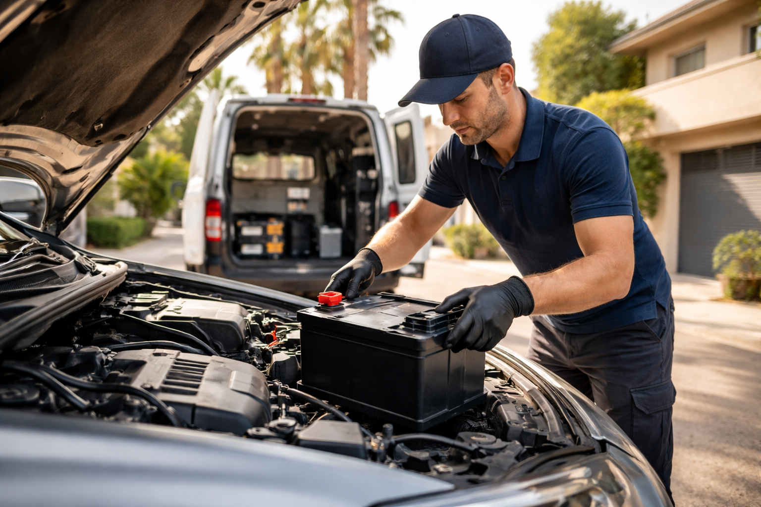 מצבר חדש בראשון לציון - התקנה מהירה עד הבית!