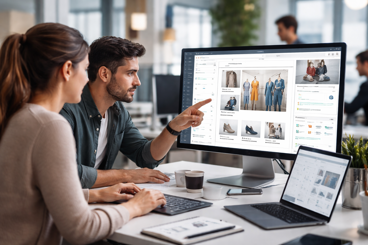 תהליך בניית אתר מסחר מקוון מקצועי לעסק growing online