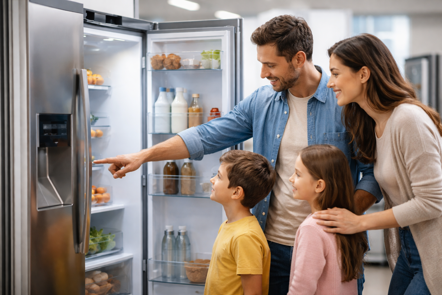 בחירת מקרר למשפחה: 5 פרמטרים חיוניים!