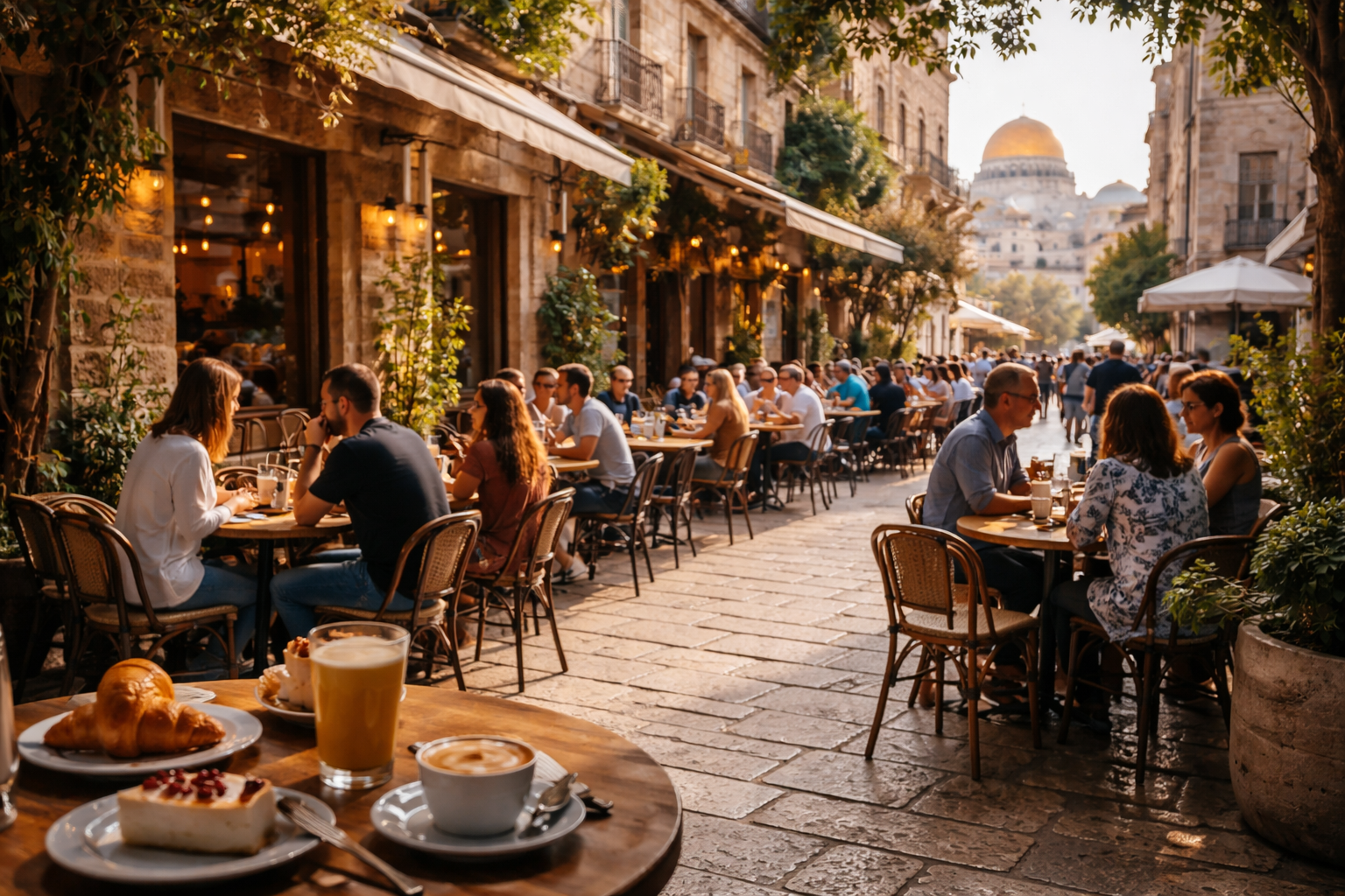 בתי קפה מומלצים בירושלים פינות קפה מיוחדות לארוחת בוקר, עבודה ולמפגש עם חברים בעיר הקודש